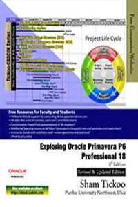 Exploring Oracle Primavera P6 Professional 18, 3rd Edition_cover