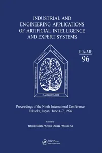 Industrial and Engineering Applications or Artificial Intelligence and Expert Systems_cover