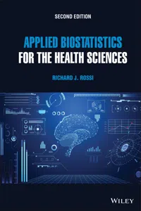 Applied Biostatistics for the Health Sciences_cover