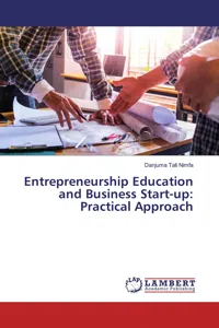 Entrepreneurship Education and Business Start-up: Practical Approach_cover