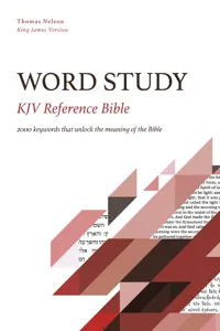 KJV, Word Study Reference Bible_cover