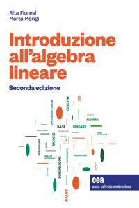 Introduzione all'algebra lineare_cover