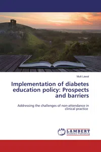 Implementation of diabetes education policy: Prospects and barriers_cover