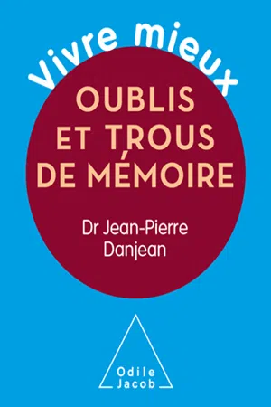 Vivre mieux. Oublis et trous de mémoire