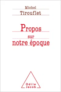 Propos sur notre époque_cover