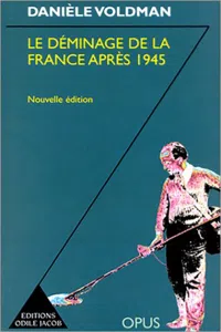 Le Déminage de la France après 1945_cover