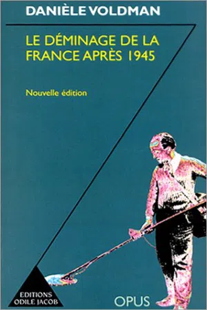 Le Déminage de la France après 1945