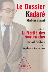 Le Dossier Kadaré_cover