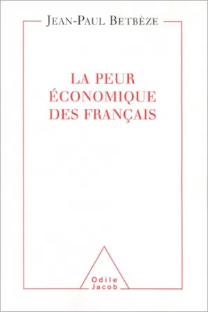 La Peur  économique des Français