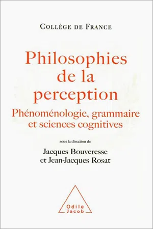 Philosophies de la perception