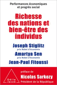 Richesse des nations et bien-être des individus._cover