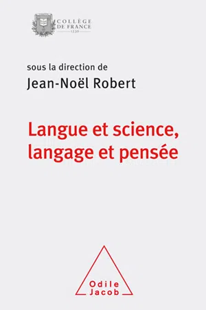 Langue et science, langage et pensée