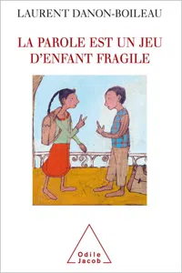 La parole est un jeu d'enfant fragile_cover