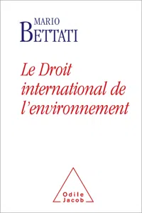 Le Droit international de l'environnement_cover