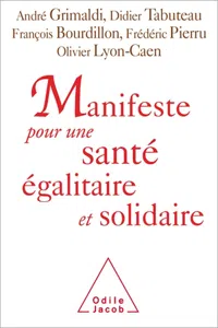 Manifeste pour une santé égalitaire et solidaire_cover