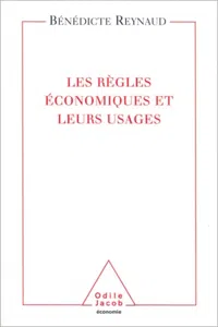 Les Règles économiques et leurs usages_cover