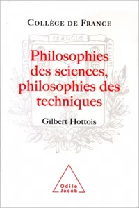 Philosophies des sciences, Philosophies des techniques_cover