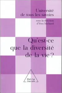 Qu'est-ce que la diversité de la vie ?_cover