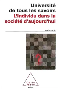 L' Individu dans la société d'aujourd'hui_cover