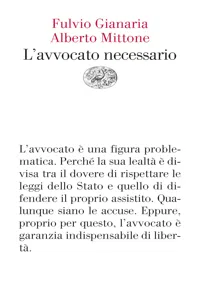 L'avvocato necessario_cover