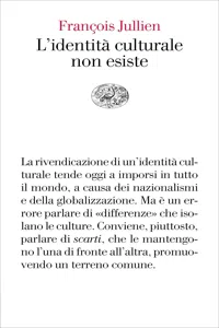 L'identità culturale non esiste_cover