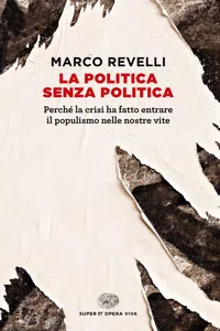 La politica senza politica_cover