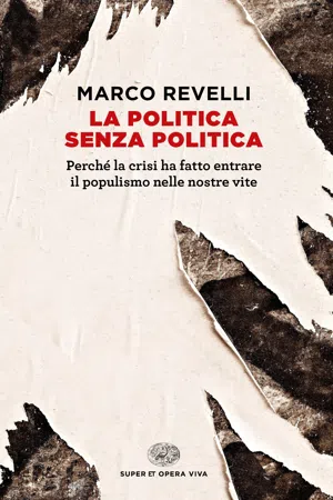 La politica senza politica