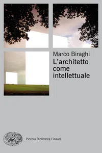 L'architetto come intellettuale_cover