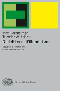 Dialettica dell'illuminismo_cover