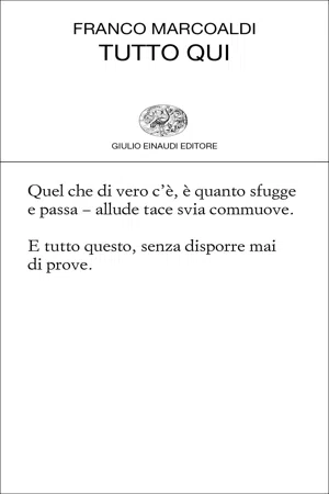 Tutto qui