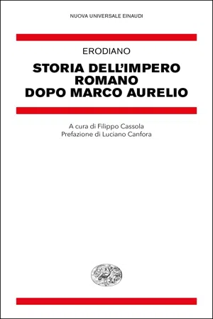 Storia dell'impero romano dopo Marco Aurelio