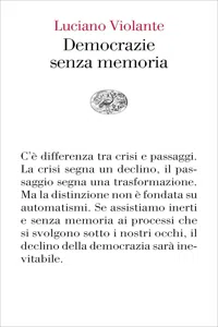 Democrazie senza memoria_cover