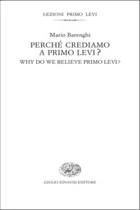 Perché crediamo a Primo Levi?_cover