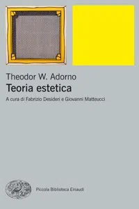Teoria estetica_cover