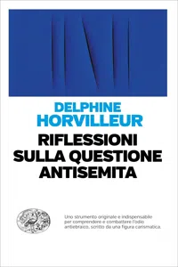 Riflessioni sulla questione antisemita_cover