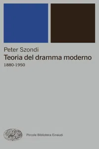 Teoria del dramma moderno_cover