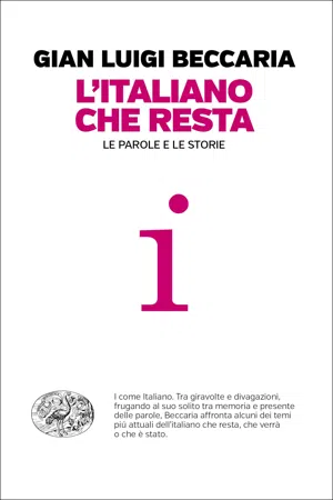 L'italiano che resta