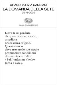 La domanda della sete_cover