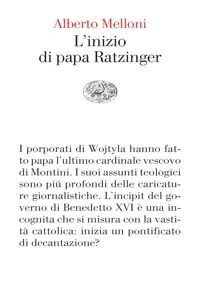 L'inizio di papa Ratzinger_cover