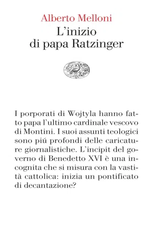 L'inizio di papa Ratzinger