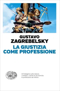 La Giustizia come professione_cover