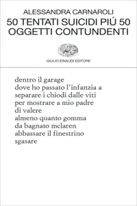 50 tentati suicidi più 50 oggetti contundenti_cover