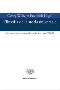 Filosofia della storia universale_cover