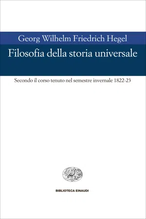 Filosofia della storia universale