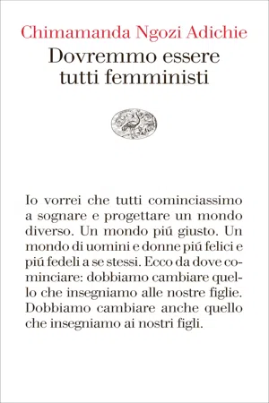 Dovremmo essere tutti femministi