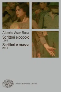 Scrittori e popolo 1965. Scrittori e massa 2015_cover