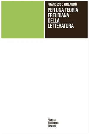 Per una teoria freudiana della letteratura