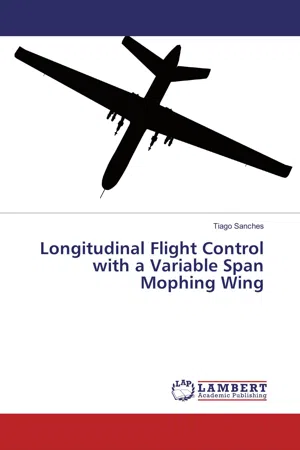 Longitudinal Flight Control with a Variable Span Mophing Wing