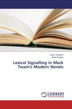 Lexical Signalling in Mark Twain's Modern Novels