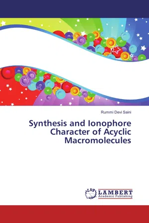 Synthesis and Ionophore Character of Acyclic Macromolecules